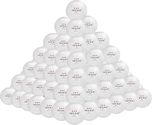 كرات بينج بونج - كرات تنس طاولة برتقالية ممتازة 3 نجوم | أداء عالي 40+ جودة احترافية ABS | متانة فائقة لطاولات بينغ بونغ الداخلية والخارجية in Kuwait