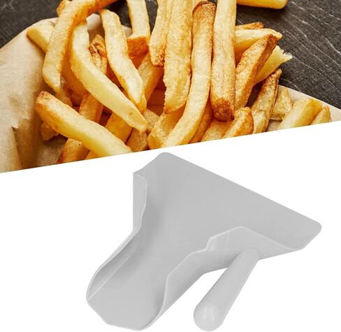2 Pcs Kitchen Kitchen Tools, Handle PC Scoop Quick Bagging Versatile, Suitable For Chips, Popcorn, Nuts, Ice Cubes, Candy, Etc French Fries Shovel Non Slip for Kitchen in Kuwait
