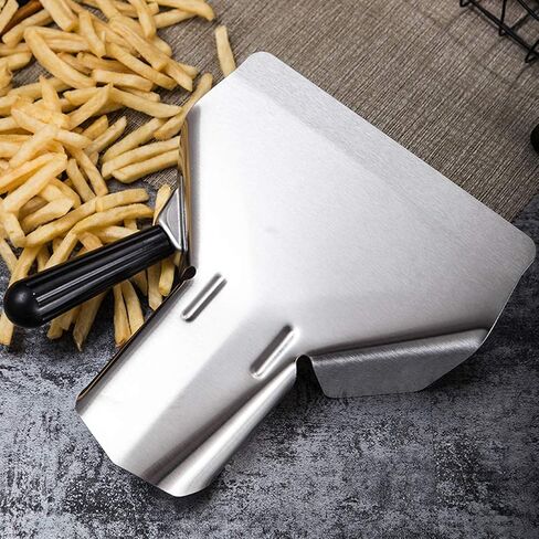 Fydun Popcorn Scoop, Shovel Stainless Steel French Fry Bagger Commercial Baggers Serving with Right Handle Desserts S for Snacks Ice Dry Goods (Assorted Color) in Saudi Arabia