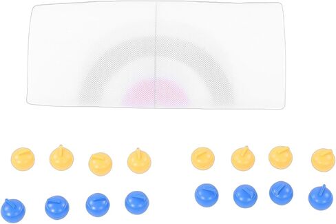 Drfeify Tabletop Curling Game, Compact Indoor Sports Toy with Glossy NonWrinkle Pad for Family Fun and Party Gatherings in Kuwait