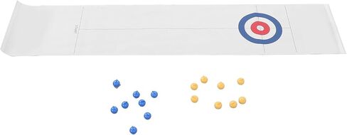 Keenso Tabletop Curling Game, Plastic and Stainless Steel, Compact Fun Sports Toy for Family Entertainment Indoor and Outdoor in Kuwait