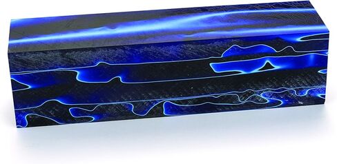 Woodriver Acrylic Turning Stock Sapphire Water 1-1/2" X 1-1/2" X 6" in Saudi Arabia