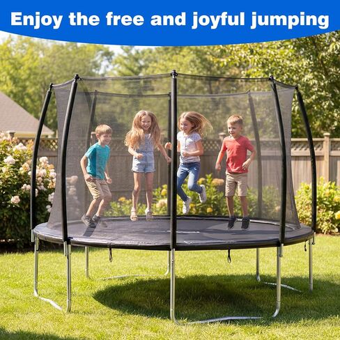 U0U 35.4 Inch Trampoline Pole Covers,Black Trampoline Pole Foam Covers Replacement,1.26 Inch Diameter Foam Sleeves for Kids Trampoline Accessories Safety Protection in Kuwait