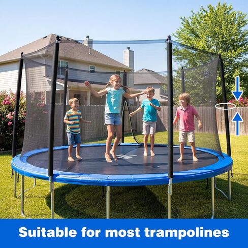 U0U 35.4 Inch Trampoline Pole Covers,Black Trampoline Pole Foam Covers Replacement,1.26 Inch Diameter Foam Sleeves for Kids Trampoline Accessories Safety Protection in Kuwait