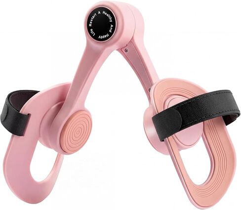 Pelvic Floor Exerciser for Women, Inner Thigh & Glute Trainer, Adjustable Resistance, Quiet Auto-Return, Portable Hip Trainer for Leg/Butt/Arm Workouts at Home or Office in Kuwait