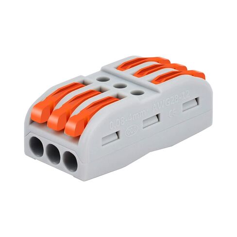 Wire Connectors,20PK Wire Connection,Nineleaf Push Quick Electrical Cable Connectors Working Range Max 32A 600Volt,2 Pin Wire Connector for Cables from 28 to 12awg,12 14 16 Gauge Wire Connectors in Saudi Arabia
