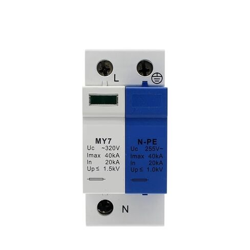 MY7+N-PE Building and Household Surge Protection Circuit Breaker High-Energy MOV Chip Arrester Circuit Breaker in Saudi Arabia