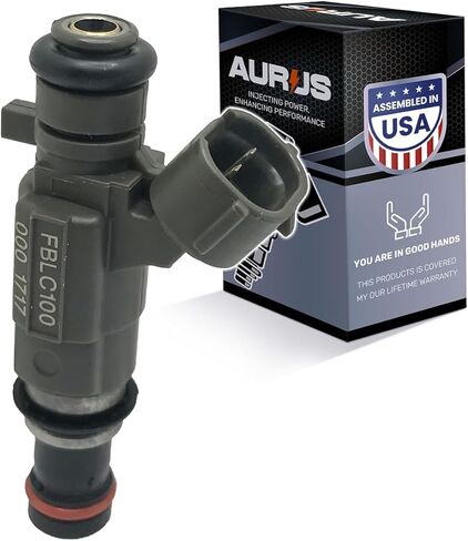x4 OEM AURUS Fuel injectors FBLC100 0280155954 Compatible with 2000 2001 2002 2003 04 05 2006 Subaru Baja Legacy Outback Impreza TS RS Forester X XS 2.5L EJ251 EJ253 Motor H4 Cylinder 16600-AA430 in Kuwait