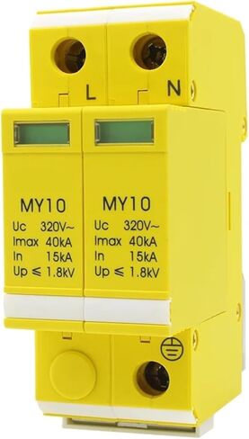 MY10 AC SPD 15KA-40KA High-Energy MOV Chip 2P 320V~ for Distribution Power System Surge Protector in Saudi Arabia