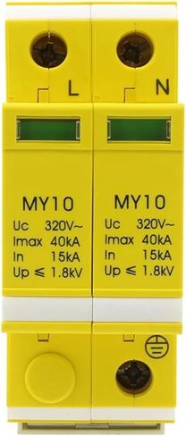 MY10 AC SPD 15KA-40KA High-Energy MOV Chip 2P 320V~ for Distribution Power System Surge Protector in Saudi Arabia