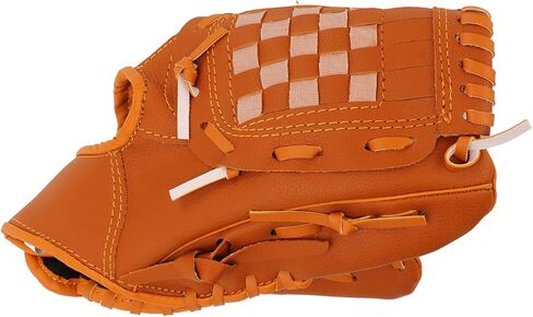 EVTSCAN Sport Baseball Gloves - PVC Brown Baseball Pitcher Mitt for Children Adult Training Outdoor in Saudi Arabia