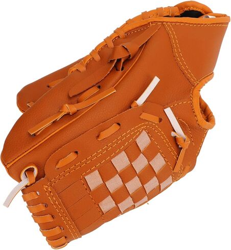 EVTSCAN Sport Baseball Gloves - PVC Brown Baseball Pitcher Mitt for Children Adult Training Outdoor in Saudi Arabia