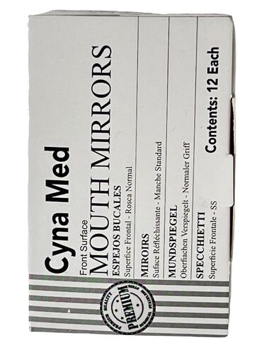 Dental Mouth Mirrors Size #5 Cone Socket Dental Instruments Pack of 12 in Kuwait