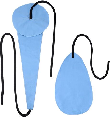 2 Piece Clarinet Saxophone Cleaning Cloth Alto Saxophone Cleaning Kit with Saxophones Cleaning-Cloth Clarinet Swab Cloth Kit for Alto Tenor Sax Flute and other Wind & Woodwind Instruments (Blue) in Saudi Arabia