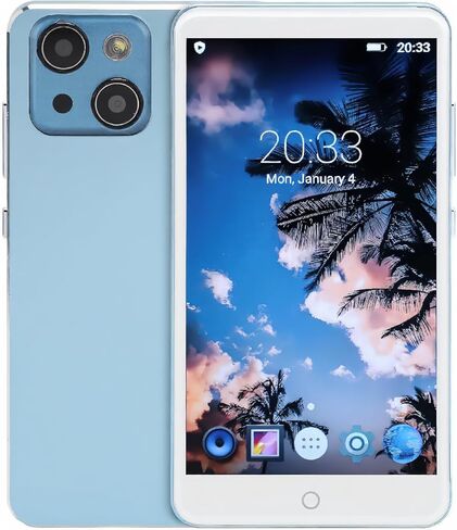 8GB Mp3 Mp4 Player with Bluetooth and, 5.0" Touchscreen Mp3 Music Players with FM Radio for Kids,Support Up to 256GB TF Card(not Included) () in Kuwait