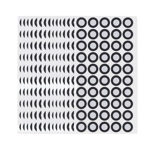 أهداف تحديد المواقع مقاس 6 مم مع محيط أسود للماسح الضوئي ثلاثي الأبعاد، وعلامات المسح الضوئي ثلاثي الأبعاد، والنقاط، وعلامات النقطة المرجعية للملصقات، وعلامات الانعكاس، للمسح الضوئي ثلاثي الأبعاد والتتبع البصري (750) in Kuwait