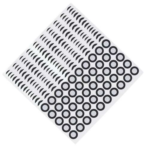 أهداف تحديد المواقع مقاس 6 مم مع محيط أسود للماسح الضوئي ثلاثي الأبعاد، وعلامات المسح الضوئي ثلاثي الأبعاد، والنقاط، وعلامات النقطة المرجعية للملصقات، وعلامات الانعكاس، للمسح الضوئي ثلاثي الأبعاد والتتبع البصري (750) in Kuwait