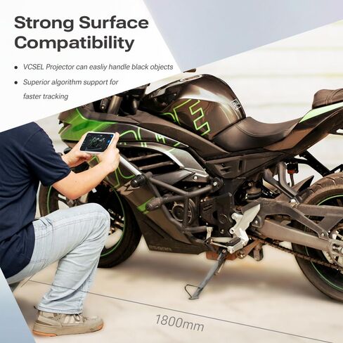 ماسح ضوئي EINSTAR Vega ثلاثي الأبعاد مع حامل ثلاثي الأرجل، ماسح ضوئي لاسلكي محمول ثلاثي الأبعاد بتصميم الكل في واحد، مسح شامل للأشياء، دعم المسح الخارجي، ذاكرة الوصول العشوائي 32 جيجا + 512 جيجا SSD، شاشة لمس AMOLED 2K in Kuwait