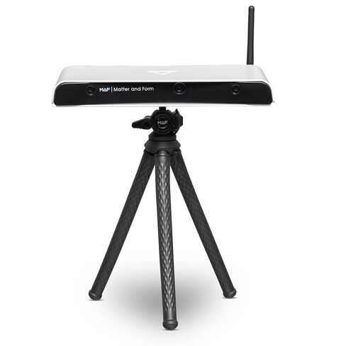 Matter and Form Three 3D Scanner – 33 Micron Accuracy, Autofocus 13MP Cameras, No Tracking Dots Needed, True-Life Color, Scan Jewelry to Car Engines, Compatible with Every Computer and OS in Saudi Arabia