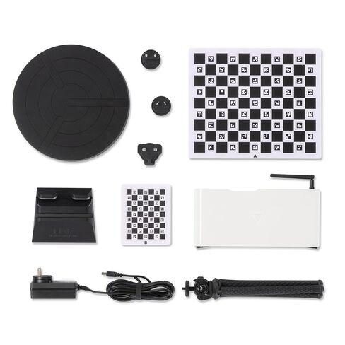 Matter and Form Three 3D Scanner – 33 Micron Accuracy, Autofocus 13MP Cameras, No Tracking Dots Needed, True-Life Color, Scan Jewelry to Car Engines, Compatible with Every Computer and OS in Saudi Arabia