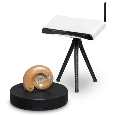Matter and Form Three 3D Scanner – 33 Micron Accuracy, Autofocus 13MP Cameras, No Tracking Dots Needed, True-Life Color, Scan Jewelry to Car Engines, Compatible with Every Computer and OS in Saudi Arabia