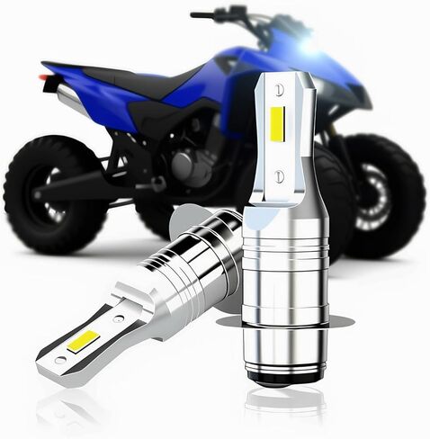 H6M P15D LED مصابيح بيضاء متوافقة مع Honda TRX 250 300 400 450 700 ، P15D H6 H6M FOG LIGH in Kuwait