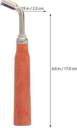 ERINGOGO Professional Dulcimer Tuning Wrench Handheld Octagonal Tone Tool with Wood and Metal Construction Carry Instrument Spanner for Precise Tuning Accessories in Saudi Arabia