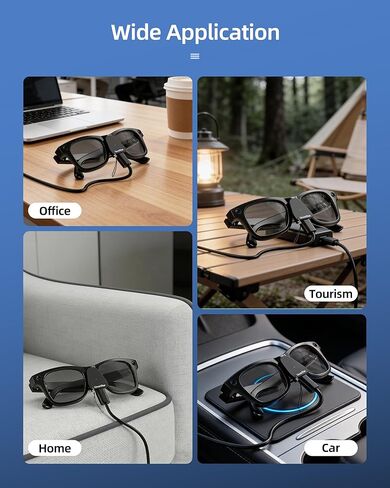 محول شحن متوافق مع نظارات Ray Ban Meta (الجيل 1&2) Wayfarer/Skyler/Headliner وOakley Meta HSTN، موصل شاحن محمول مع منفذ USB C لملحقات نظارات Meta AI الذكية، عبوتان in Kuwait