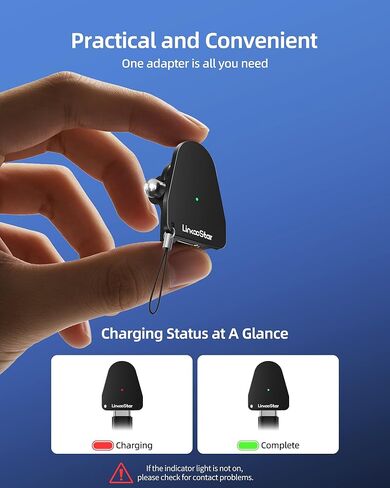 محول شحن متوافق مع نظارات Ray Ban Meta (الجيل 1&2) Wayfarer/Skyler/Headliner وOakley Meta HSTN، موصل شاحن محمول مع منفذ USB C لملحقات نظارات Meta AI الذكية، عبوتان in Kuwait