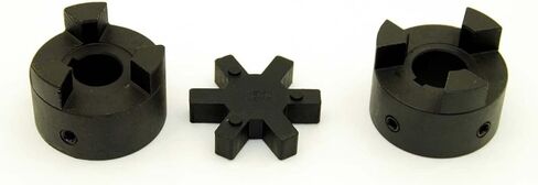 استبدال لـ 5/8 بوصة إلى 1 بوصة L075 مجموعة قارنة توصيل مرنة مكونة من 3 قطع على شكل حرف L وعنكبوت مطاطي NBR in Kuwait