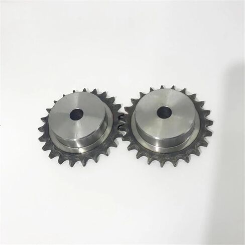 1Pcs 24-39 Tooth 04C Chain Gear 45# Steel Chain Wheel Motor Chain Drive Chain Wheel Tooth Pitch 6.35mm(34 Teeth) in Saudi Arabia