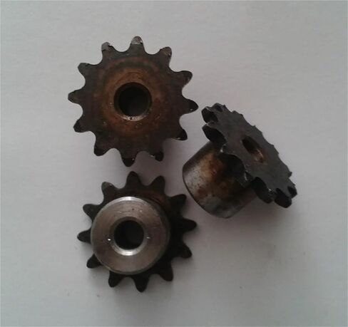 1Pcs 24-39 Tooth 04C Chain Gear 45# Steel Chain Wheel Motor Chain Drive Chain Wheel Tooth Pitch 6.35mm(34 Teeth) in Saudi Arabia