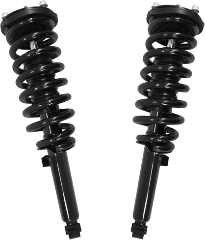 Detroit Axle - FWD 3.5L Struts Kit For 2011-2014 Toyota Sienna Replacement 2 Complete Ready Install Struts مع Coil Spring Assembly 2 Sway Bar Links Kit 2012 2013 in Kuwait