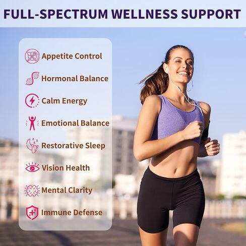 Saffron Gummies with Saffron 88.5mg + Magnesium Glycinate 300mg | Max Strength Saffron Supplements with St. John's Wort, L-Theanine, Rhodiola, Rosemary - Supports Mood & Focus in Saudi Arabia