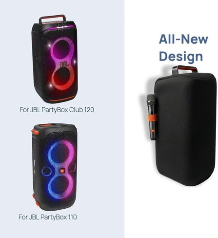 Dust Cover Case for JBL PartyBox 110/JBL PartyBox Club 120 - Portable Party Speaker, Protective Cover with Elastic Band Protective Dust Case for JBL Speaker（Cover Only） in Kuwait