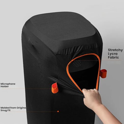 Dust Cover Case for JBL PartyBox 110/JBL PartyBox Club 120 - Portable Party Speaker, Protective Cover with Elastic Band Protective Dust Case for JBL Speaker（Cover Only） in Kuwait