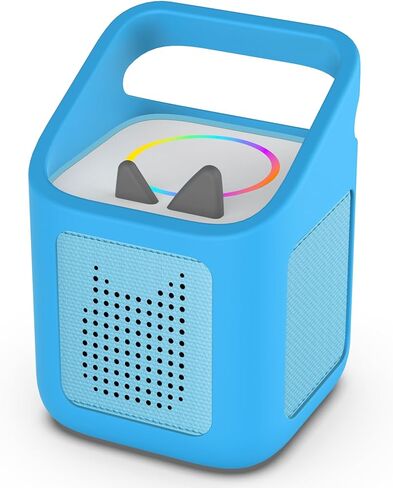 Silicone Case for Toniebox 1 Audio Player, Shockproof & Scratch-Resistant Portable Protective Cover Sleeve for Tonies Toniebox 1 Accessories with Carry Handle (Blue) in Kuwait