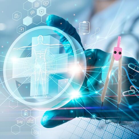أداة قياس فرجار تخطيط القلب من Thinp EKG مع مقسم الفرجار الوردي للممرضة أو الطبيب لقياس مخططات القلب الكهربائية in Saudi Arabia