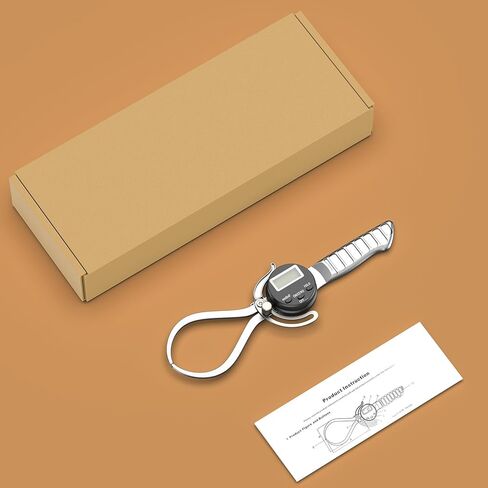 HDLNKAK مقياس الفرجار الخارجي الرقمي، صالح 0-6 "قراءات مترية/كسرية/عشرية، فكي سبيكة، فرجار دائري رقمي مع وظيفة التثبيت للأعمال الخشبية. in Kuwait