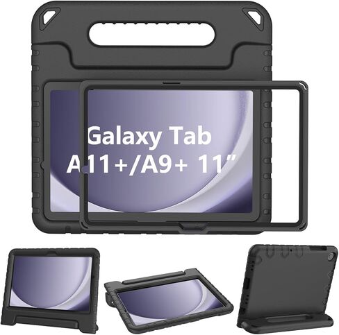 LTROP Kids Case for Samsung Galaxy Tab A11 Plus 11 Inch 2025 / A9 Plus 11 Inch 2023, Built-in Screen Protector, Shockproof Convertible Handle Stand Galaxy Tab A11 Plus / A9 Plus Case Cover, Blue in Saudi Arabia