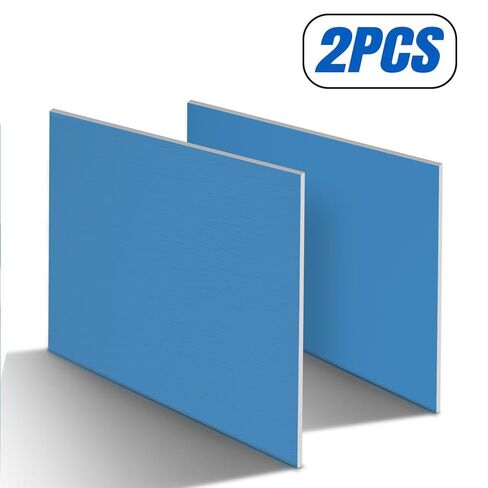 3 Pack 6061 T651 Aluminum Sheet 6" x 6", 18 Gauge (1mm) Metal Plate with Protective Film for DIY, Machining, Industrial Use in Kuwait