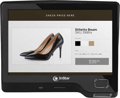 مايكرو كشك، أندرويد 14، ذاكرة وصول عشوائي 4 جيجابايت، تخزين 32 جيجابايت، واي فاي، BT، إيثرنت، POE، ماسح باركود ثنائي الأبعاد - K11-A14-432 in Kuwait