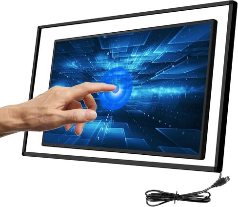SpecialTouch 55 بوصة إطار شاشة تعمل باللمس بالأشعة تحت الحمراء 20 نقطة تراكب لوحة اللمس التفاعلية بالأشعة تحت الحمراء مناسبة لإطار شاشة التلفزيون التي تعمل باللمس، السبورة البيضاء التي تعمل باللمس in Kuwait