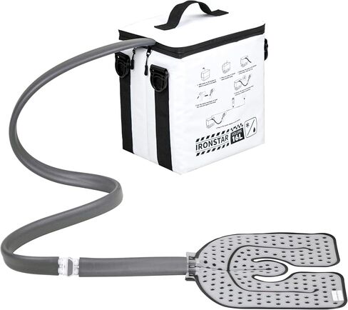 آلة العلاج البارد IRONSTAR 17QT، نظام تخفيف آلام العلاج بالتبريد المحمول مع وسادة عالمية، آلة مع مؤقت قابل للبرمجة، مثالية للركبتين والكتفين والمرفق والكاحلين والمعصم وعنق الرحم والظهر in Kuwait