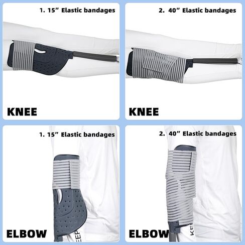 آلة العلاج البارد IRONSTAR 17QT، نظام تخفيف آلام العلاج بالتبريد المحمول مع وسادة عالمية، آلة مع مؤقت قابل للبرمجة، مثالية للركبتين والكتفين والمرفق والكاحلين والمعصم وعنق الرحم والظهر in Kuwait