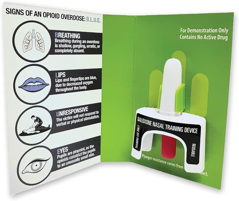 Demonstration Trainer in Sleeve with Instructions for use; Reusable; Pack of 2; Contains NO Medicine in Kuwait