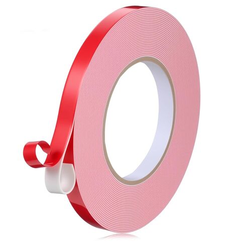 Double Sided Foam Tape for Crafts 0.5 in × 32.8 Ft Heavy Duty Mounting Tape No Residue Removeable Foam Tapes Strips Waterproof for Wall DIY Craft Hanging Pictures Posters in Saudi Arabia