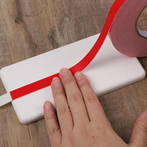 Double Sided Foam Tape for Crafts 0.5 in × 32.8 Ft Heavy Duty Mounting Tape No Residue Removeable Foam Tapes Strips Waterproof for Wall DIY Craft Hanging Pictures Posters in Saudi Arabia