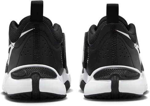 حذاء نايكي تيم هاسل D11 للأطفال الصغار باللون الأسود/الأبيض (DV8894 002) in Kuwait