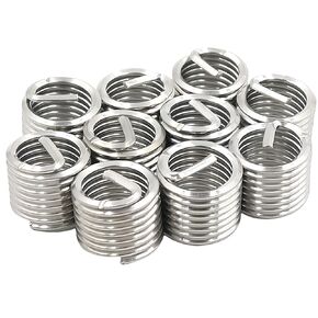 7/16-14UNC Helicoil Wire Inner Thread Inserts, 1.5D Coiled Wire Helical Screws, 304 Stainless Steel, 50Pcs in Saudi Arabia
